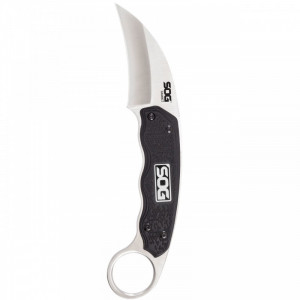 Cutit SOG Gambit, otel 7Cr17MoV, lama Hawkbill 66 mm - Img 2