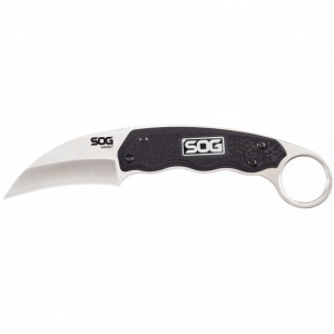 Cutit SOG Gambit, otel 7Cr17MoV, lama Hawkbill 66 mm - Img 16