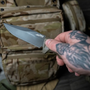 Cutit tactic SOG Recondo FX FDE Straight Edge, otel CRYO 440C, lama 117 mm - Img 9