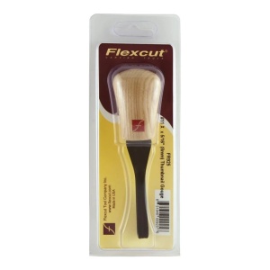 Dalta de mana cu lama nr. 11 de 8mm pentru sculptura/cioplire in lemn, cu maner fix, Flexcut - Img 3