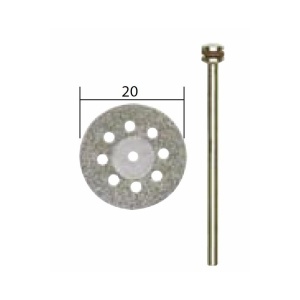 Disc diamantat cu racire, 20x0.6mm, Proxxon 28844 - Img 6