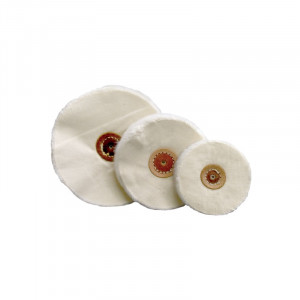 Disc polisare bumbac 4", A-LCB4, netesut, Foredom - Img 3