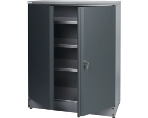Dulap metalic 2 uși 910x450x1100 mm, cu 3 polițe