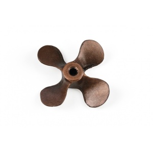 Elice propulsie cu patru pale din metal pt navomodele, 60mm, Amati - Img 1