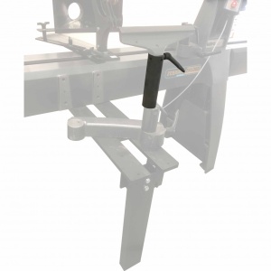 Extensie suport dalta lemn 181 mm complet, Zebrano - Img 2