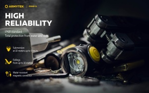 F08001W Lanterna Prime C2 Magnet USB Warm, Armytek - Img 19