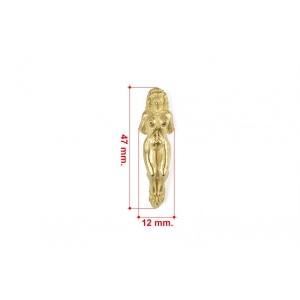 Figurina femeie din metal pentru navomodele / hobby, Amati Italia - Img 2