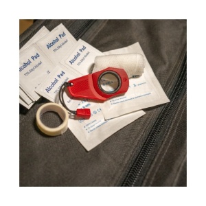Instrument de salvare SOG Rapid Rescue Red, cutter centura si spargator geam - Img 6