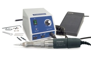 Kit micromotor K.1080 de gravare/montare pietre , 230V, Foredom
