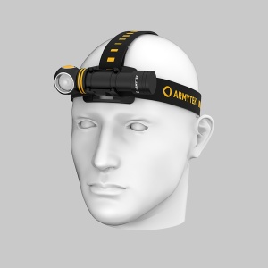 Lanterna frontala Armytek Elf C2 USB-C PCB Warm 1023 lm cu acumulator 18650 inclus - Img 2