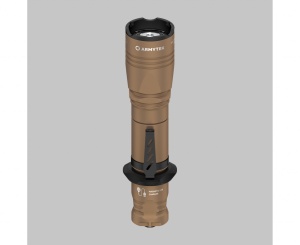 Lanterna tactica Armytek Dobermann Pro Magnet USB Sand Warm 1400 lm cu acumulator inclus - Img 4