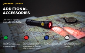 Lanterna tactica Armytek Partner C2 Magnet USB White 1100 lm cu acumulator inclus - Img 23