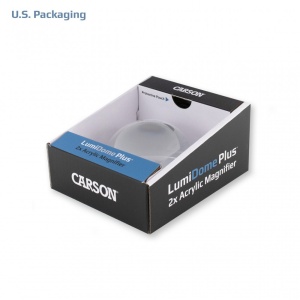 Lupa de focalizare LumiDome Plus, putere 2x, cu globuri acrilice- Carson - Img 7