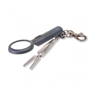 Lupa de mana Fish'n Grip Pro putere 4.5x cu pensete, cu LED - Carson