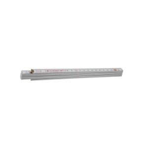 Metru lemn fag, imbinari plastic 1-3 m - Img 1