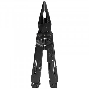 Multitool SOG PowerAccess Deluxe Black, 21 functii, Compound Leverage, kit 12 biti si husa nylon - Img 10
