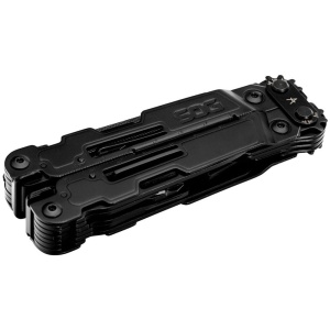 Multitool SOG PowerAccess Deluxe Black, 21 functii, Compound Leverage, kit 12 biti si husa nylon - Img 15