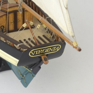 Navomodel American Schooner Virginia, scara 1:41 - Aertesania Latina - Img 10