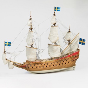 Navomodel nava de razboi Vasa, scara 1:65 - Artesania Latina