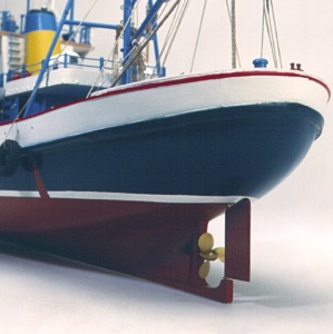 Navomodel Noua Tuna Boat Marina II, scara 1:50 Model din lemn Kit barca de pescuit - Artesania Latina - Img 6