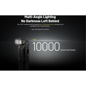 Nitecore EDC09, Lanterna Mana 1600 Lumeni Rotativa - Img 7