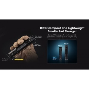 Nitecore EDC31, Lanterna EDC Compacta 3500 Lumeni - Img 12