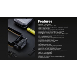 Nitecore HC70 UHE, Lanterna Frontala 1600 Lumeni - Img 24