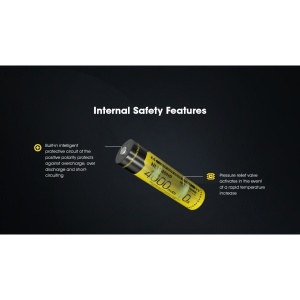 Nitecore NL1840HP Acumulator 18650 4000mAh 10A - Img 8