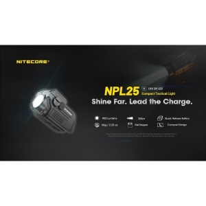Nitecore NPL25 Lanterna Pistol 900 Lumeni - Img 9