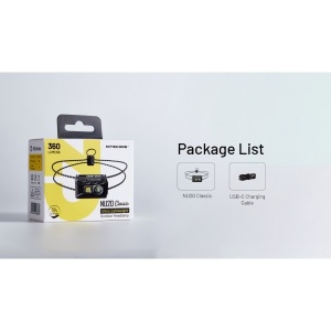 Nitecore NU20 Classic Lanterna Frontala 360 Lumeni - Img 20