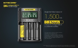 Nitecore UM4 - Incarcator USB Inteligent 4 Sloturi - Img 5
