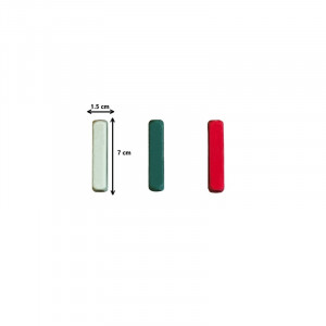 P03 Set compus mic de ascutire 3 x 25gr (Verde, Rosu, Alb), BeaverCraft - Img 3