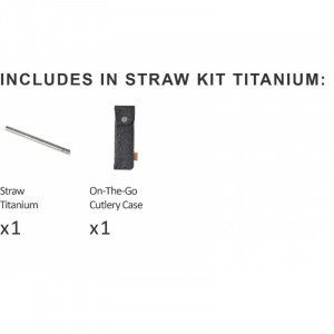 Pai din titan in husa Straw Kit Titanium, LIGHT MY FIRE - Img 4