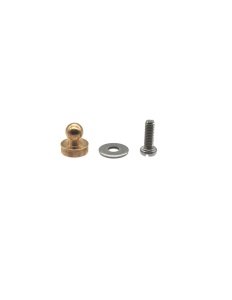 Parte inferioara cu surub M2,5 x 8 mm pentru sisteme fixare LOXX, diverse finisaje - Img 10