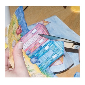 Pebaro 0277, Set complet pentru decorarea lumanarilor, include lumanari, servetele decorative + alte accesorii - Img 3