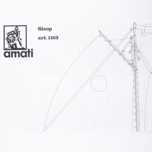 Planuri constructie navomodel, Sloop, Amati Italia - Img 5