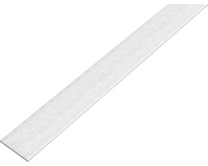Platbanda aluminiu autoadeziva, design inox, pentru proiecte DIY