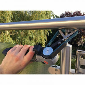 Proxxon 29830, Masina de slefuit pentru tevi cu acumulator RBS/A, 200-700 rpm, + 1x Acuu, incarcator, geanta si accesorii - Img 6