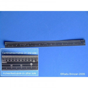 RB-T32 Rigla masurare la scara de 1/32, modelism/hobby - Img 2