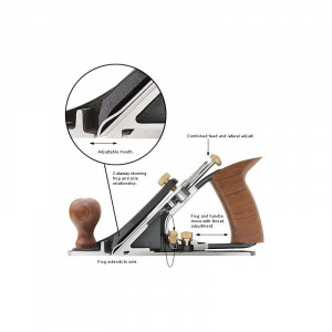 Rindea finisare Veritas Tools Nr. 4, lama din otel O1. - Img 3