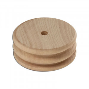 Scula modelaj/finisaj din lemn pentru pielarie - Tandy Leather SUA - Img 2