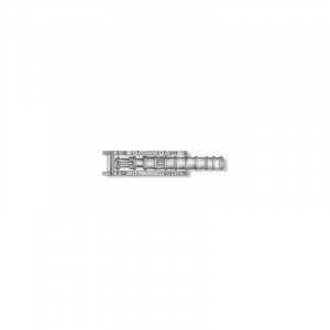 Set 10 tunuri cu afet de tip spaniol pentru navomodele, 22mm, Amati - Img 4