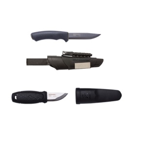 Set 2 cutite bushcraft, camping, Morakniv