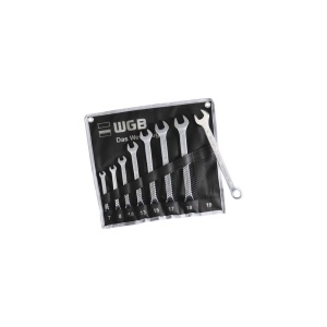 Set chei combinate fixă-inelară WGB 10-32 mm, 12 piese, crom-vanadiu, Ius Brasov - Img 1