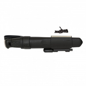 Set cutit Full-Tang Morakniv Garberg INOX, Teaca si maner Polimer negru, pentru Bushcraft si Outdoor si Kit supravietuire, Morakniv - Img 10