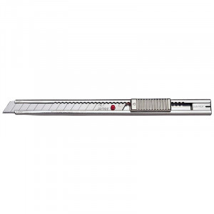 Set Cutter / cutit utilitar INOX mic - NT Cutter - 9mm + 10 lame schimb + placa CM A3 - Img 3