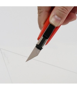 Set Cutter pentru plastic +6 lame de schimb NT Cutter - Img 2