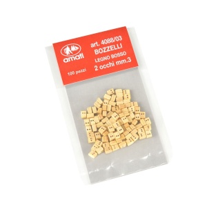 Set de 20 buc scripeti dubli navomodelism, 3mm, Amati - Img 6