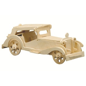 Set de constructie din lemn Oldtimer VI debitat laser Pebaro