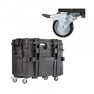 Set de roti pivotante pt genti/valize protectie, Explorer Cases - Img 2
